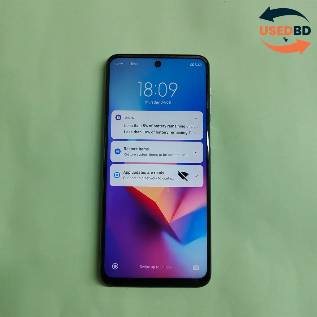 note 9 pro front